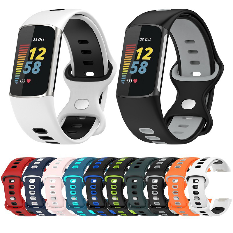 Men'S Accessories Nike - Fitbit Charge 6スマートウォッチ用ストラップ,交換用リストバンド,シリコンブレスレット,スポーツアクセサリー