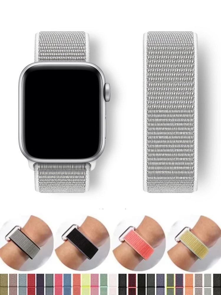 Men'S Accessories Nike - Apple Watchバンド用ナイロンループストラップ 44mm 40mm 49mm 41mm