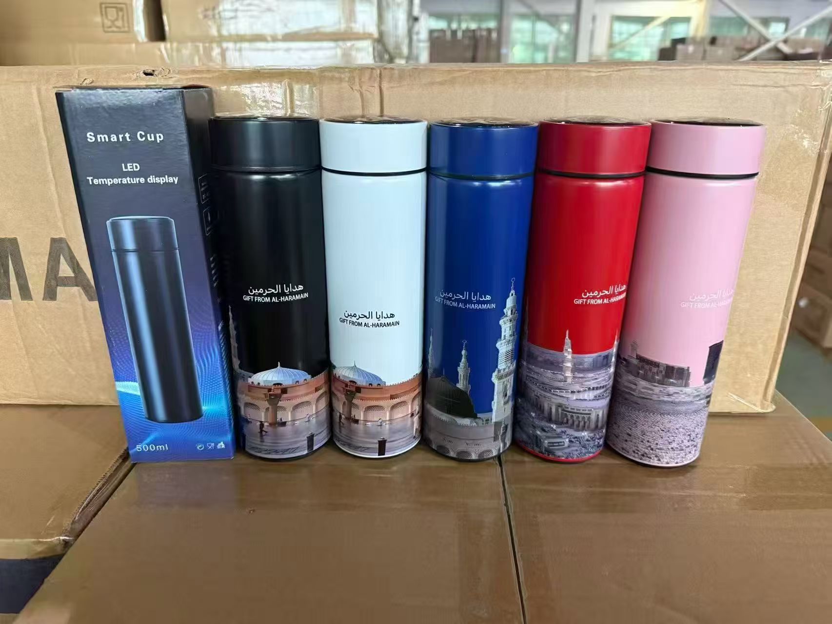 Flask Stainless Steel - サーモス SUS304 茶水ボトル 500ML ロゴ入り ステンレス製真空断熱水筒