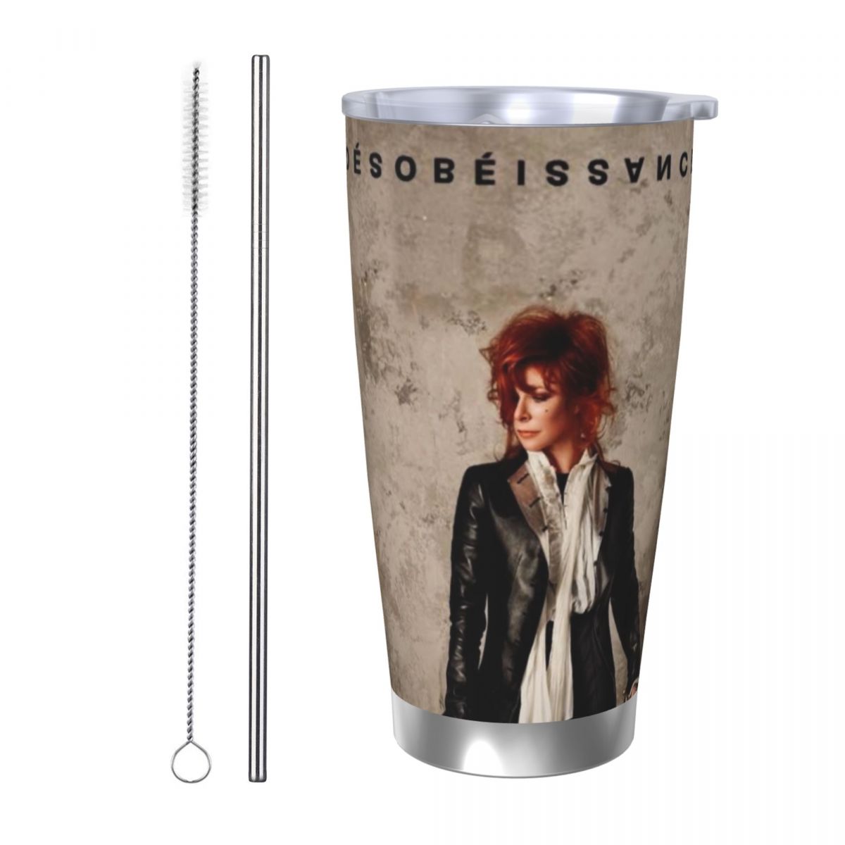 Flask Stainless Steel - マイリーン・ファーマー ネバーモア 20オンス ステンレス製 保温保冷コーヒーカーカップ コールドホットマグ
