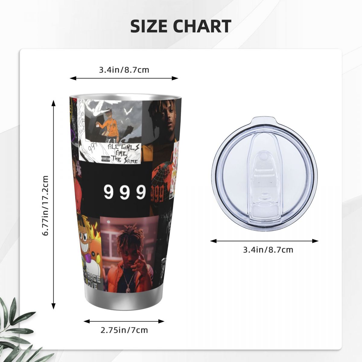 J-Juice-Wrld 20オンス ステンレス製 保温保冷 - Flask Stainless Steel のレビューと価格