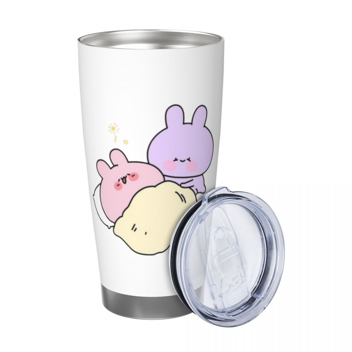 Asamimichaan キュートアサミミ 20オンス ステ - Flask Stainless Steel のレビューと価格