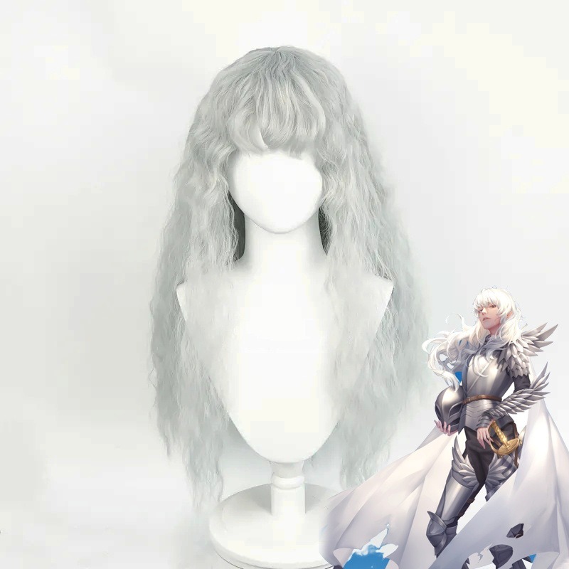 アニメゲームベルセルクコスプレウィッググリフィスシルバーグレ - Men Accessories Silver のレビューと価格