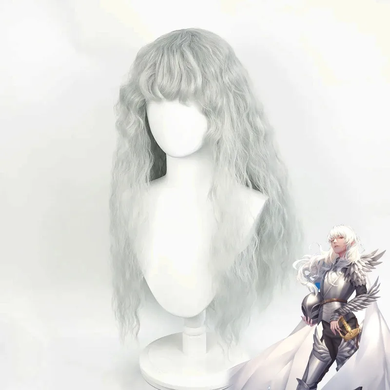 アニメゲームベルセルクコスプレウィッググリフィスシルバーグレ - Men Accessories Silver のレビューと価格