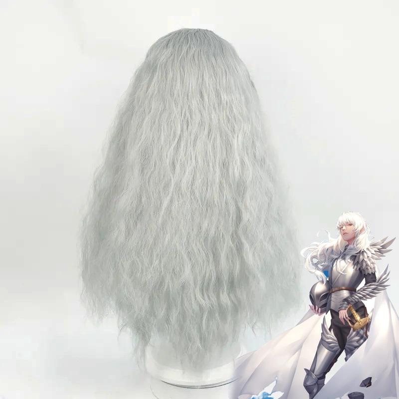 アニメゲームベルセルクコスプレウィッググリフィスシルバーグレ - Men Accessories Silver のレビューと価格