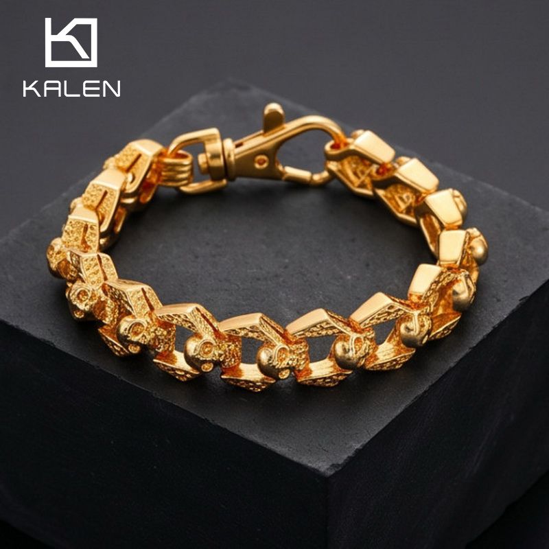 KALEN メンズ 手頃な価格の高級ステンレススチール スカ - Men'S Accessories Affordable のレビューと価格