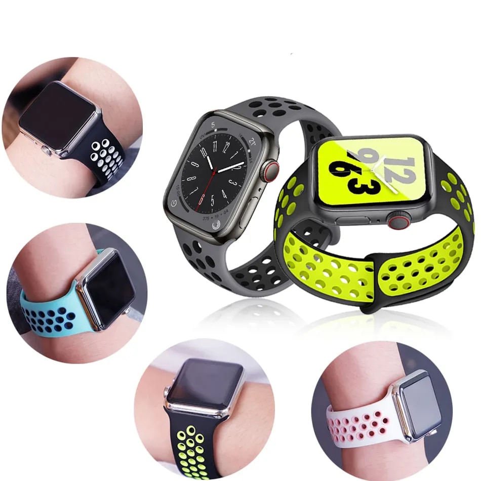 Apple Watch用シリコンストラップ,iwatchシリ - Men'S Accessories Nike のレビューと価格