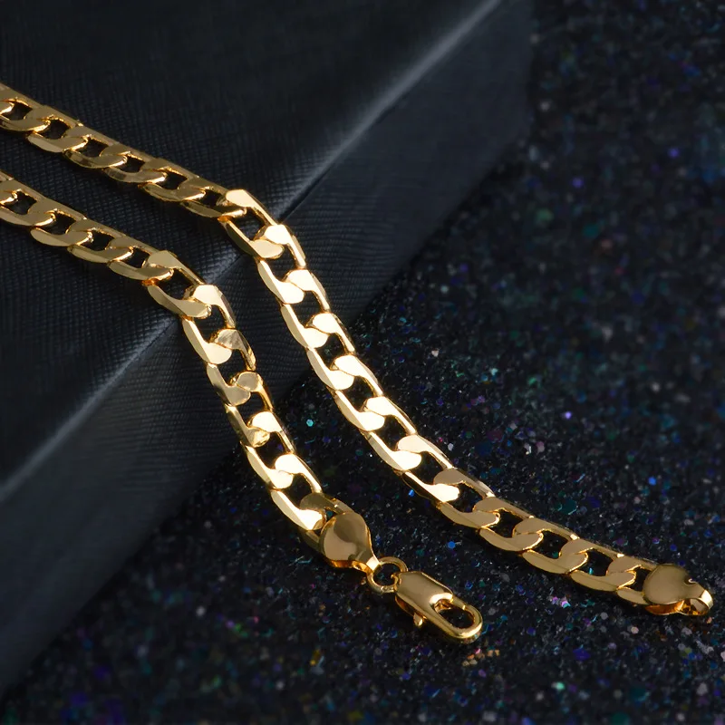 ホット高級 18 K ゴールドラッキー 8 ミリメートル横向 - Men'S Accessories Affordable のレビューと価格