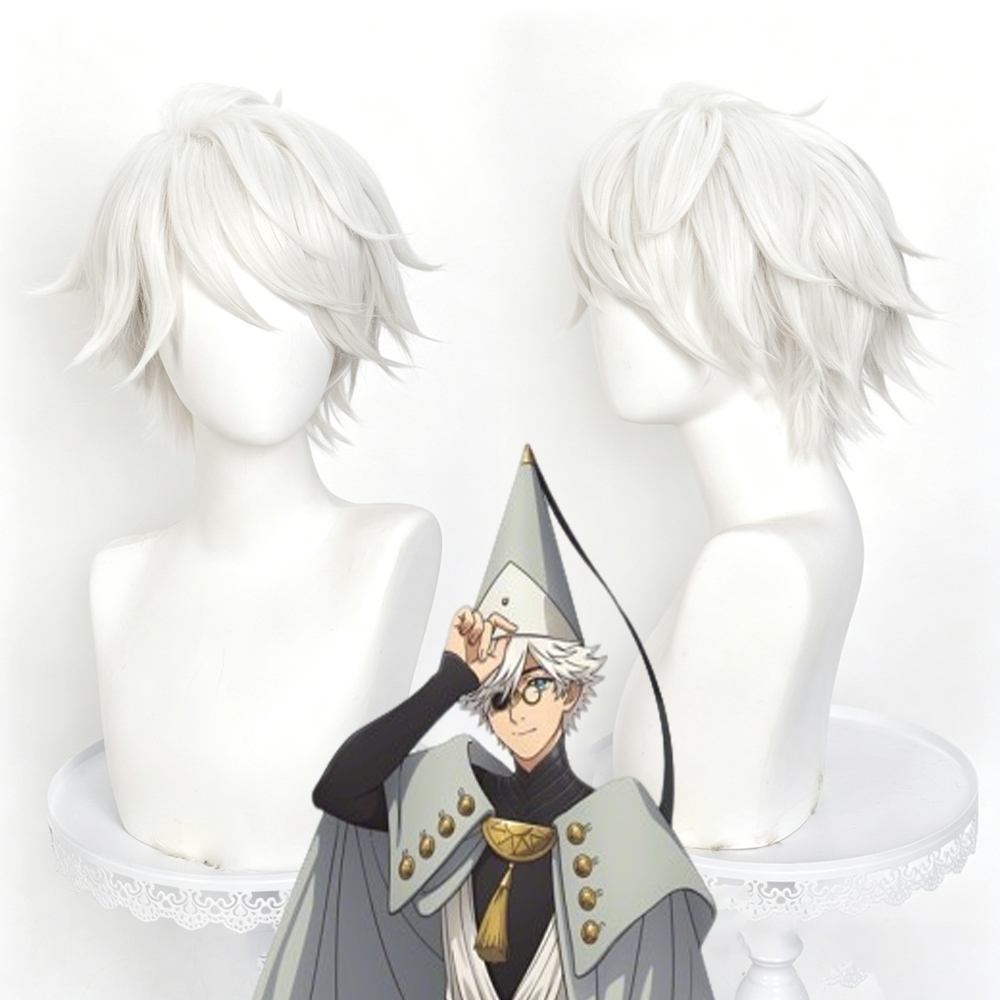 アニメ魔女帽子アトリエウィザード Qifrey コスプレウィ - Men Accessories Silver のレビューと価格