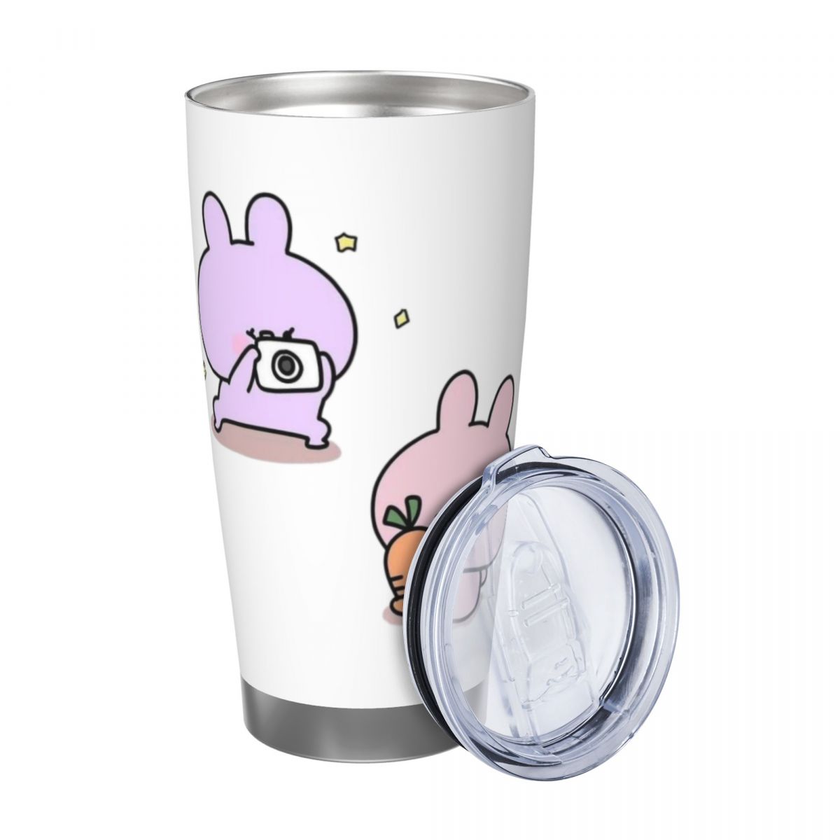 Asamimichaan キュートアサミミ 20オンス ステ - Flask Stainless Steel のレビューと価格