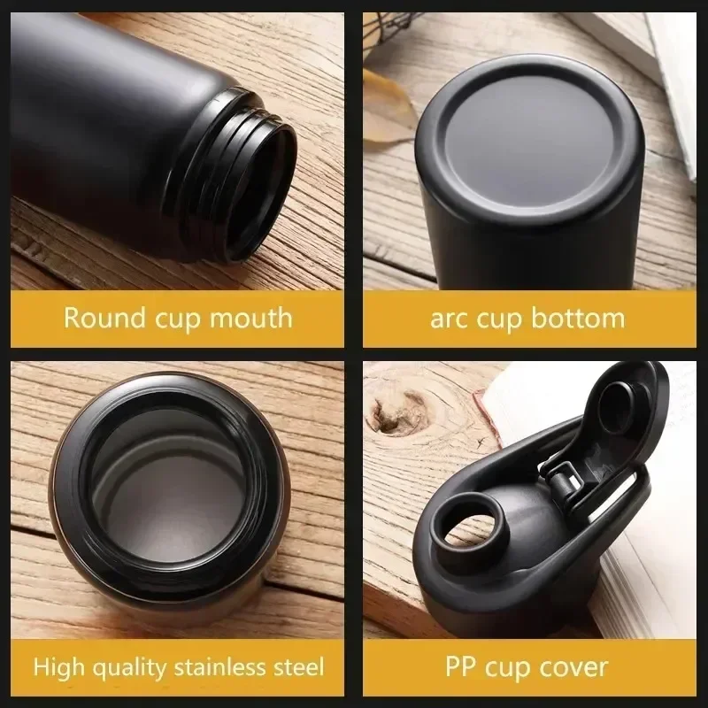 1-3 個スタイリッシュなポータブルステンレス鋼スポーツウォ - Flask Stainless Steel のレビューと価格